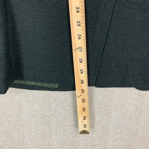 Vintage 60s Jacket Size 42L Green Wool Blazer Suit Sport Coat 1950s Academia